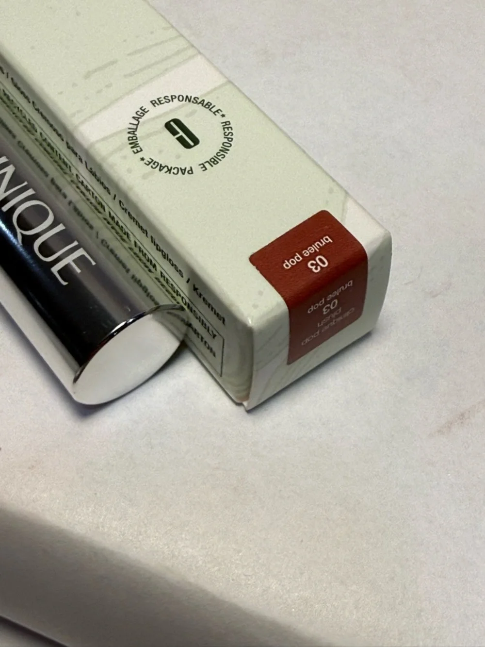 Clinique 03 Brule Pop Pop Plush Creamy Lip Gloss New In Box